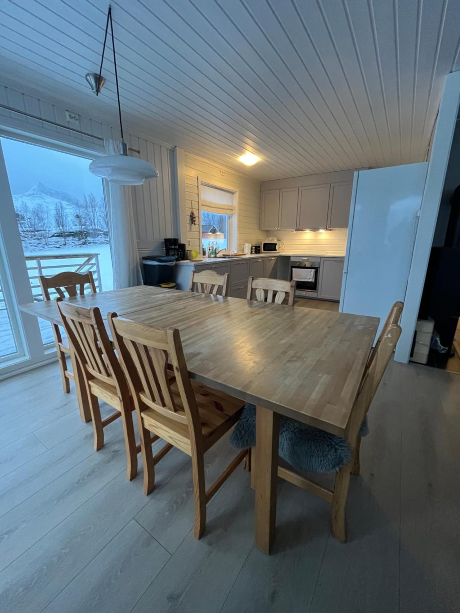 Efjord And Stetind Resort - Cabin Kobbernestinden Ballangen エクステリア 写真